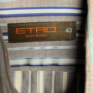 Etro dress shirt Size 43